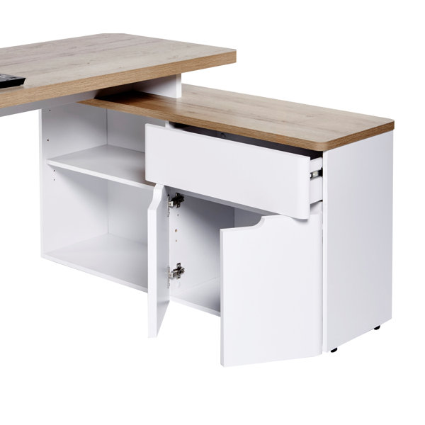 Bless international Cuuba Libre LShape Desk & Reviews Wayfair
